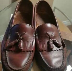 Women's Bass brown penny loafers